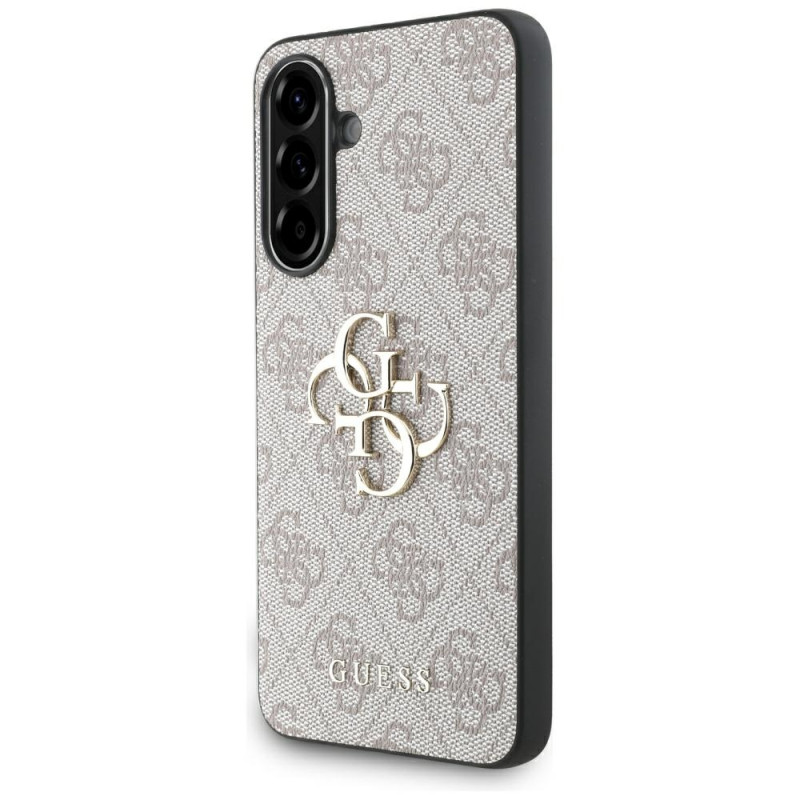 „Guess Big 4G Logo Classic“ dėklas, skirtas „Samsung Galaxy A56“ – rožinis
