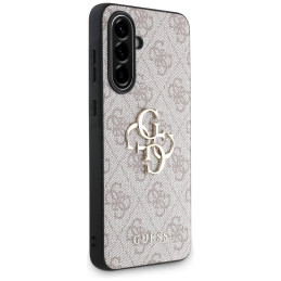 „Guess Big 4G Logo Classic“ dėklas, skirtas „Samsung Galaxy A56“ – rožinis