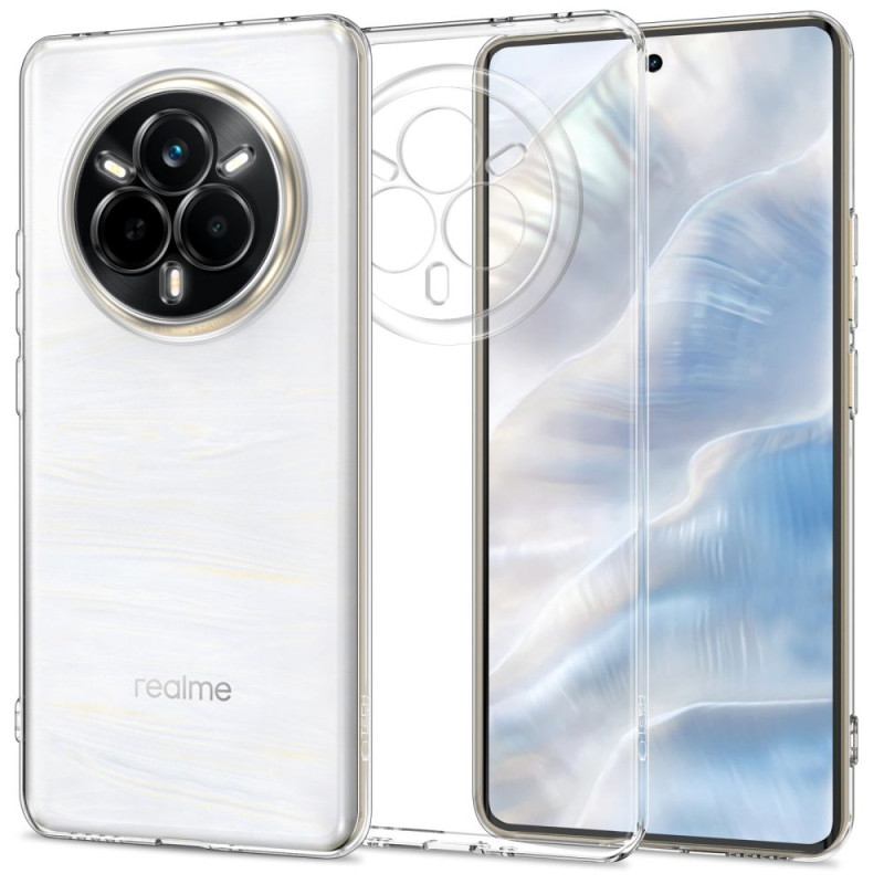 „Tech-Protect FlexAir“ dėklas, skirtas „Realme 14 Pro 5G“ – skaidrus