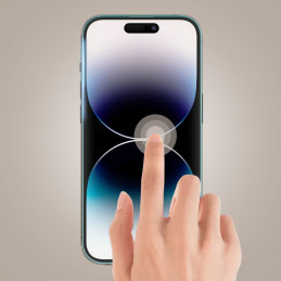 „Tech-Protect Glass Set+“ grūdinto stiklo rinkinys, skirtas „Samsung Galaxy A26 5G“ – skaidrus