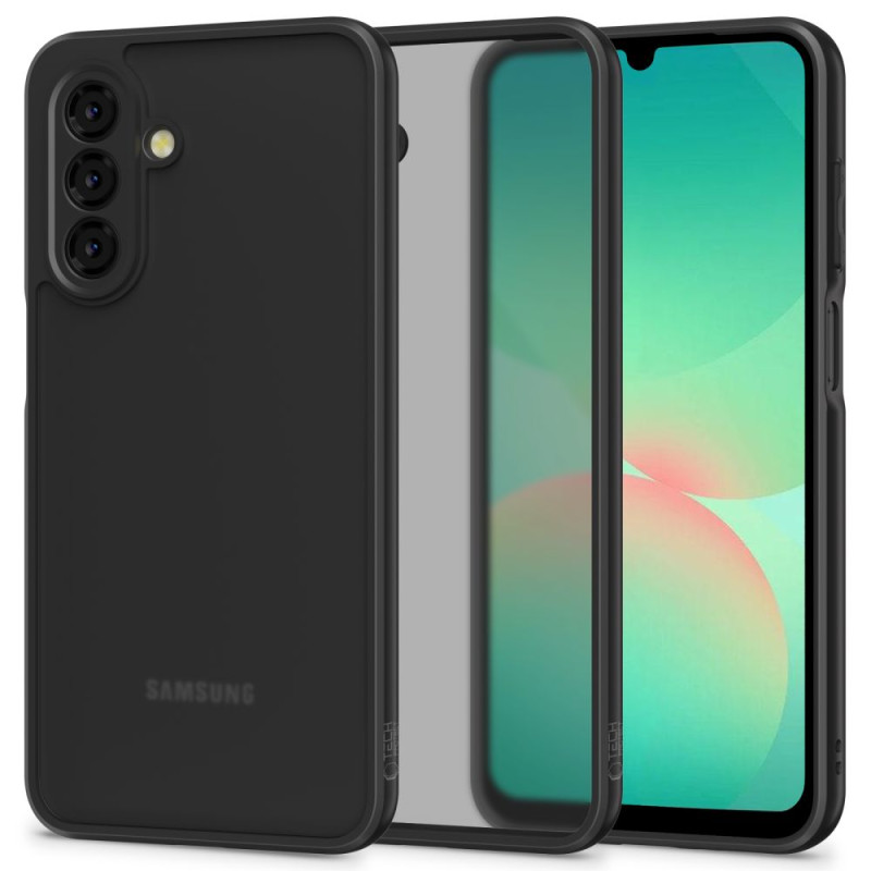 „Tech-Protect MagMat“ dėklas, skirtas „Samsung Galaxy A26 5G“ – matinės juodos spalvos
