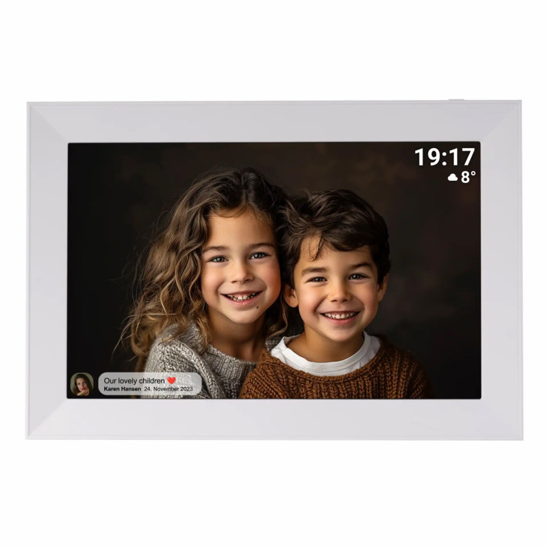 Denver Frameo PFF-1012WMK2 10.1" skaitmeninis rėmelis – baltas