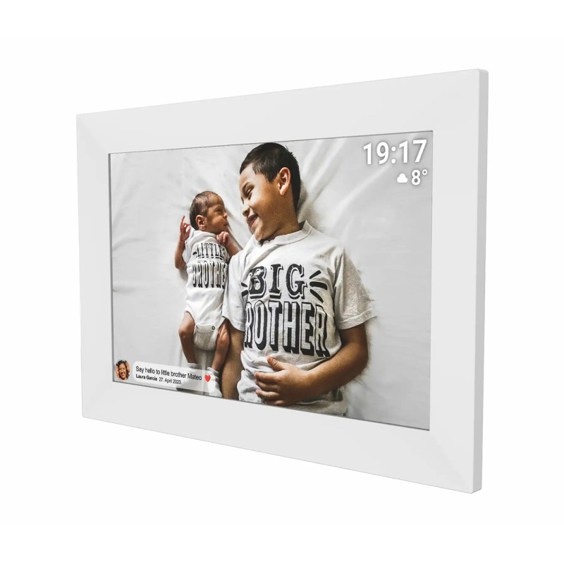 Denver Frameo PFF-1026W 10.1" skaitmeninis rėmelis – baltas