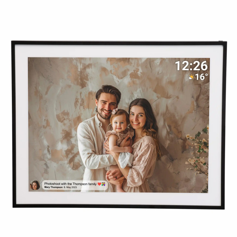 Denver Frameo PFF-1970 19" skaitmeninis rėmelis - juodas