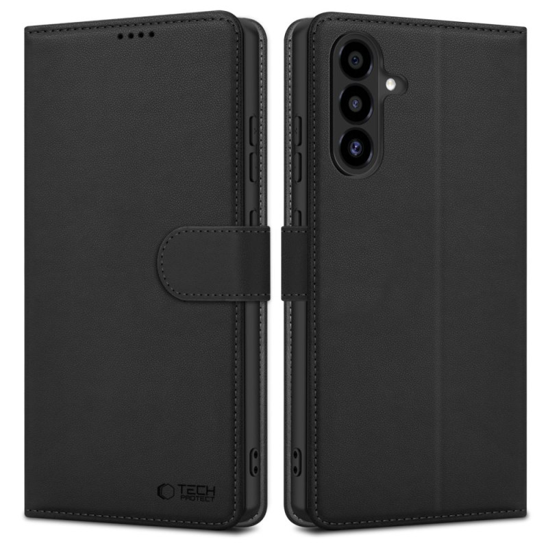 „Tech-Protect“ piniginės dėklas, skirtas „Samsung Galaxy A26 5G“ – juodas