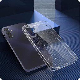 „Tech-Protect FlexAir“ dėklas, skirtas „Samsung Galaxy A26 5G“ – skaidrus ir blizgus