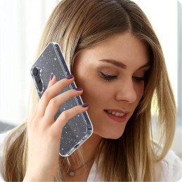 „Tech-Protect FlexAir“ dėklas, skirtas „Samsung Galaxy A26 5G“ – skaidrus ir blizgus
