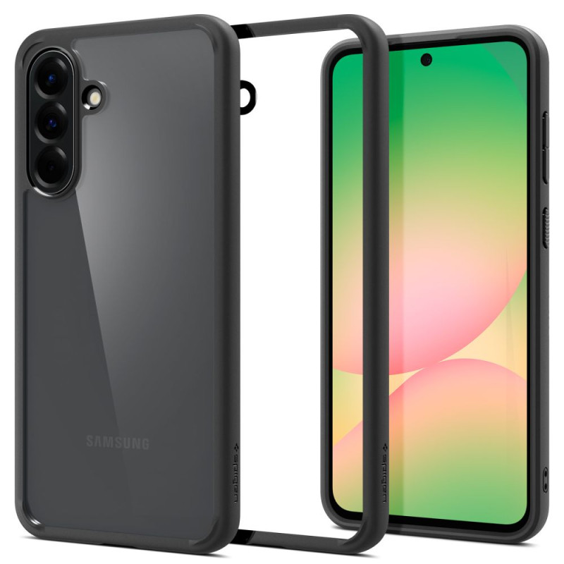 „Spigen Ultra Hybrid“ dėklas, skirtas „Samsung Galaxy A56 5G“ – matinės juodos spalvos