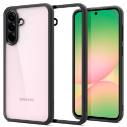 „Spigen Ultra Hybrid“ dėklas, skirtas „Samsung Galaxy A56 5G“ – matinės juodos spalvos