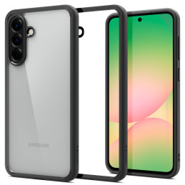 „Spigen Ultra Hybrid“ dėklas, skirtas „Samsung Galaxy A56 5G“ – matinės juodos spalvos