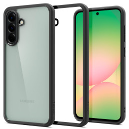 „Spigen Ultra Hybrid“ dėklas, skirtas „Samsung Galaxy A56 5G“ – matinės juodos spalvos