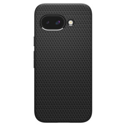 „Spigen Liquid Air“ dėklas, skirtas „Google Pixel 9A“ – matinės juodos spalvos