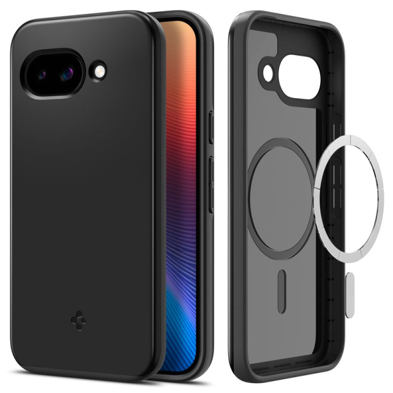 „Spigen Thin Fit Mag MagSafe“ dėklas, skirtas „Google Pixel 9A“ – juodas