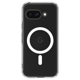 „Spigen Ultra Hybrid Mag MagSafe“ dėklas, skirtas „Google Pixel 9A“ – skaidrus / baltas