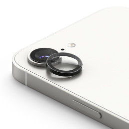 „Ringke“ kameros rėmelio apsauginių dėklų, skirtų „iPhone 16e“, 2 vnt. pakuotė – juodas