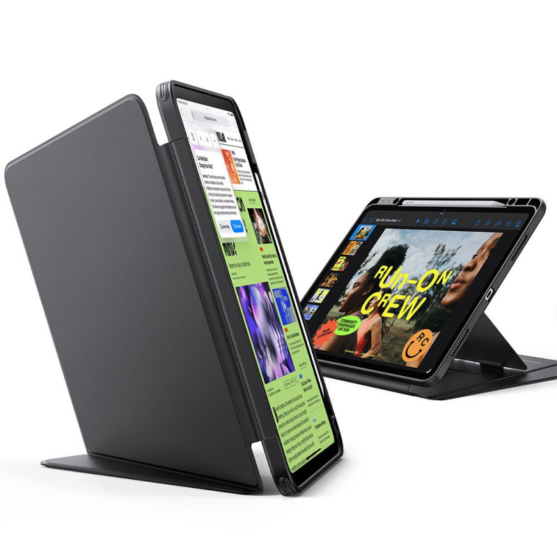 ESR atverčiamas hibridinis dėklas, skirtas „iPad Air 13“ 1 / 2 (kartos) 2024–2025 m. – juodas