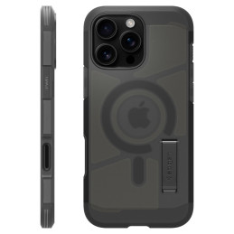„Spigen Tough Armor“ „T“ „MagSafe“ dėklas, skirtas „iPhone 16 Pro Max“ – juodas