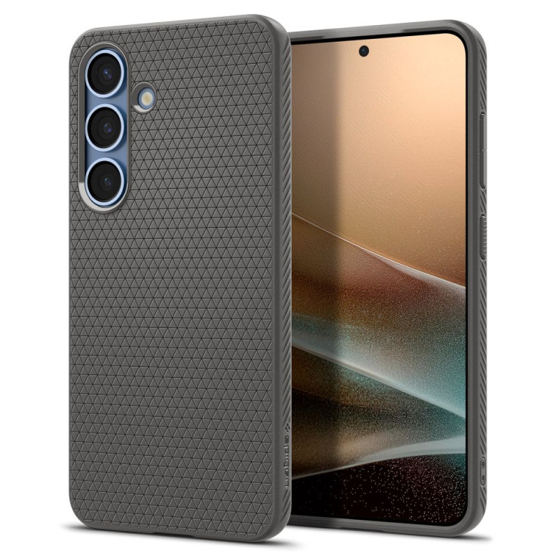 „Spigen Liquid Air“ dėklas, skirtas „Samsung Galaxy S25“ – pilkas