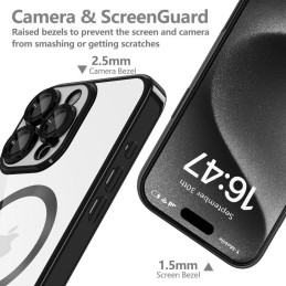 „Tech-Protect MagFlex MagSafe“ dėklas, skirtas „Samsung Galaxy S25“ – skaidriai mėlynas