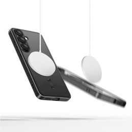 „Tech-Protect MagFlex MagSafe“ dėklas, skirtas „Samsung Galaxy A26 5G“ – skaidriai juodas