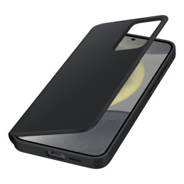 „Samsung Smart View“ piniginės dėklas EF-ZS921CBEGWW su atlenkimu, skirtas „Samsung Galaxy S24“ - juodas