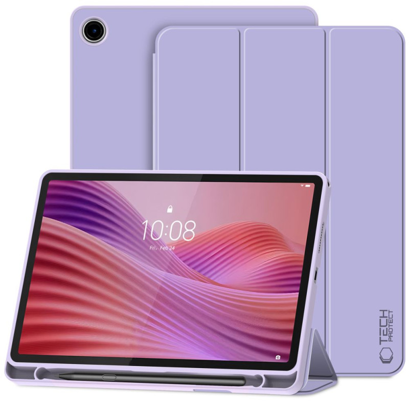 „Tech-Protect SmartCase“ rašiklis, skirtas „Lenovo Tab 10.1 TB-311“ – violetinis