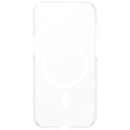 „CARE by PanzerGlass Flagship Urban Combat“ baltas „MagSafe iPhone 16e“ dėklas – skaidrus