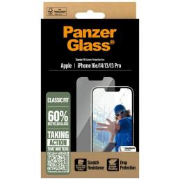„PanzerGlass Classic Fit“ grūdintas stiklas, skirtas „iPhone 16e“ – skaidrus