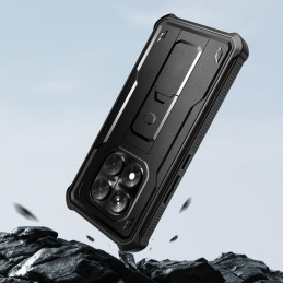 „Tech-Protect Kevlar Pro“ dėklas, skirtas „Xiaomi Redmi Note 14 Pro 5G“ / „Poco X7 5G“ – juodas