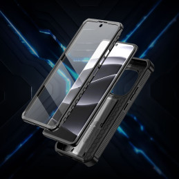 „Tech-Protect Kevlar Pro“ dėklas, skirtas „Xiaomi Redmi Note 14 Pro 5G“ / „Poco X7 5G“ – juodas