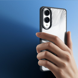 „Dux Ducis Aimo“ dėklas, skirtas „Samsung Galaxy S25 Edge“ – juodas