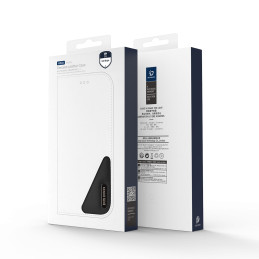 „Dux Ducis Hivo“ „Samsung Galaxy S25 Edge“ dėklas su atlenkimu ir RFID apsauga – juodas