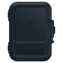 „Spigen Lock Fit MagSafe“ kortelių dėklas – tamsiai mėlynas