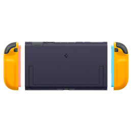 „Spigen Nano Pop“ dėklas, skirtas „Nintendo Switch 2“ – tamsiai mėlynas ir geltonas