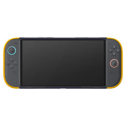 „Spigen Nano Pop“ dėklas, skirtas „Nintendo Switch 2“ – tamsiai mėlynas ir geltonas