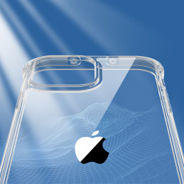Joyroom Defender serijos dėklo dangtelis, skirtas iPhone 13 šarvuotajam dėklui su kabliukais, stovi skaidrus (JR-BP954)