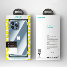 Joyroom Defender serijos dėklo dangtelis, skirtas iPhone 13 šarvuotajam dėklui su kabliukais, stovi skaidrus (JR-BP954)
