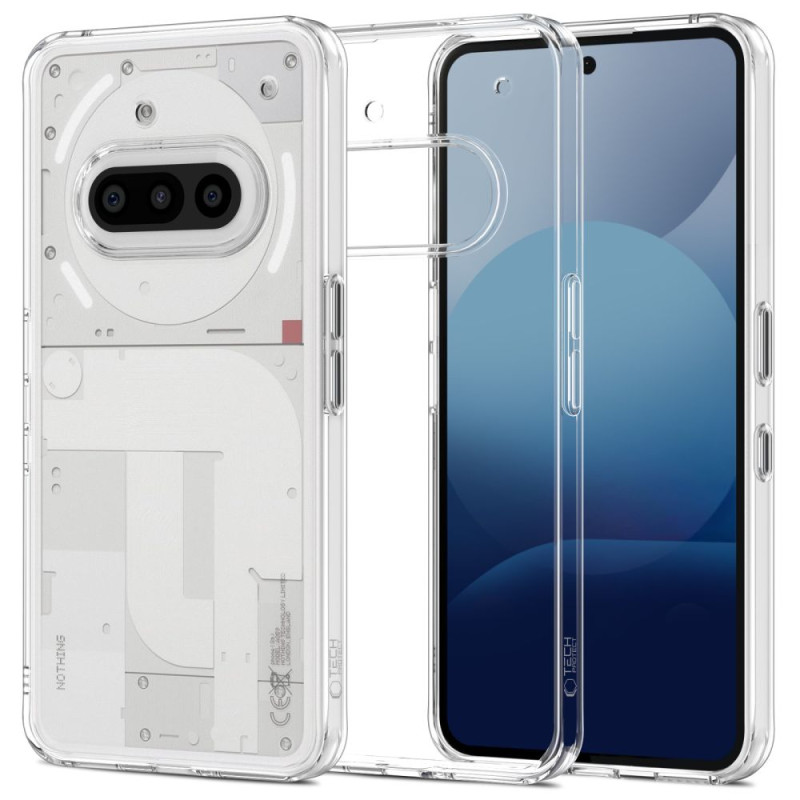 „Tech-Protect FlexAir Hybrid“ dėklas, skirtas „Nothing Phone 3A“ – skaidrus