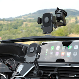 „Dudao F2N“ išmaniojo telefono laikiklis 360° oro angai – juodas