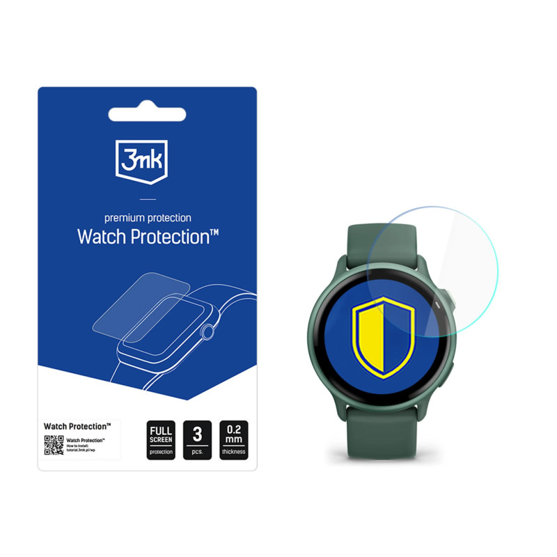 3mk laikrodžio apsaugos ARC išmaniojo laikrodžio ekrano apsauga, skirta „Garmin Vivoactive 6“