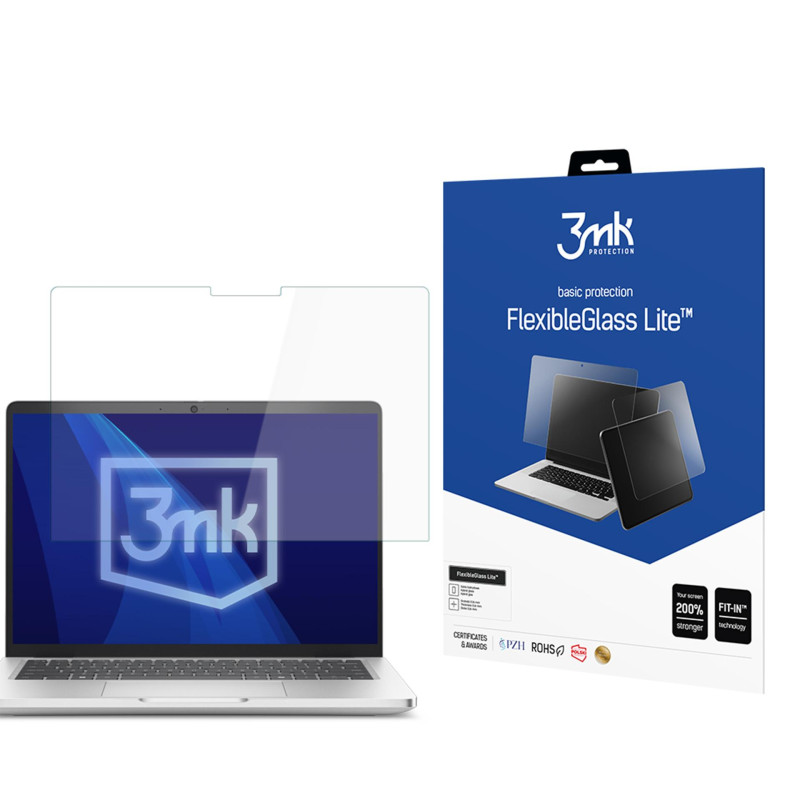 Hibridinis stiklas 3mk FlexibleGlass Lite, skirtas Dell Pro 13 Plus (2in1)