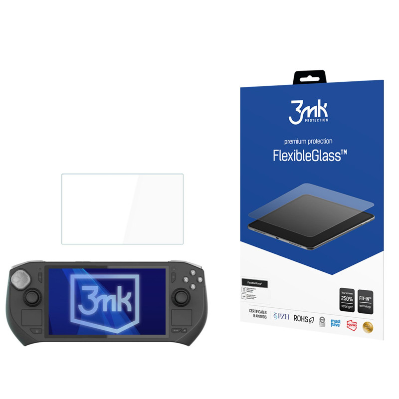 Hibridinis stiklas 3mk FlexibleGlass, skirtas „Zotac Gaming Zone“ – iki 8,3 colio