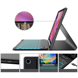 „Tech-Protect SC Pen + Keyboard“ dėklas, skirtas „Lenovo Tab 10.1 TB-311“ – juodas