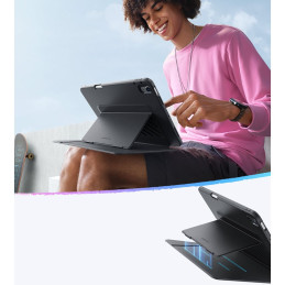 ESR atverčiamas hibridinis dėklas, skirtas iPad 10.9" 2020-2022 (4 / 5 kartos) / 11" 2024-2025 (6 / 7 kartos) – juodas