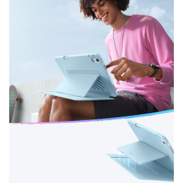 ESR atverčiamas hibridinis dėklas, skirtas iPad 10.9" 2020-2022 (4 / 5 kartos) / 11" 2024-2025 (6 / 7 kartos) – mėlynas