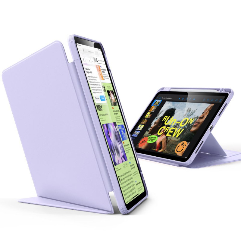 ESR atverčiamas hibridinis dėklas, skirtas iPad 10.9" 2020-2022 (4 / 5 kartos) / 11" 2024-2025 (6 / 7 kartos) – violetin...