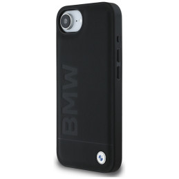 BMW odinis „Hot Stamp“ iPhone 16e dėklas – juodas