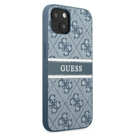Guess 4G Stripe dėklas iPhone 13 mini - mėlynas