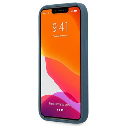 Guess 4G Stripe dėklas iPhone 13 mini - mėlynas