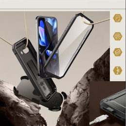 „Supcase Unicorn Beetle Pro“ dėklas, skirtas „Google Pixel 9A“ – juodas